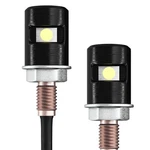 Automajor Led Tag Lights For License Plate - Screw Type, Clear. Fixed Price $12.60.
