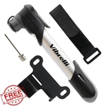Vibrelli Mini Bike Pump 120 Psi Presta Schrader Road Mtb. Fixed Price $27.99.