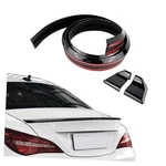 4.9FT Car Rear Spoiler - 3D Glossy Roof Trunk Lip Black. Fixed Price $21.50.