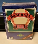 1989 Upper Deck Baseball Cards High Number Series Box Factory Sealed. Fixed Price $249.00.