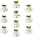 Wljh 10X White T3 Neo Wedge 3030 Smd Chipest 8MM Base Led Car Instrument Cluster. Fixed Price $22.59.