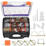 232PCS Hitch Pin, Trailer Pins Clip Assortment Kit For Railers Tractors .... Fixed Price $48.05.