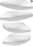 Autokay Roof Luggage Cargo Rail Rack End Cap Protection Cover Shell Trim Set. Fixed Price $86.11.