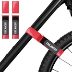 Trilancer Bike Rack Straps With Extra-wide Silicone 26'' (2 Pcs), Red. Fixed Price $14.15.