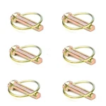 Comonc Pcs 7/16 Lynch Pin Assortment Kit X 1-3/4 Inch, Yellow. Fixed Price $11.94.