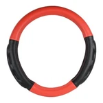 54053 18" Deluxe+ Steering Wheel Cvr Matte Red W/black Comfort Pad. Fixed Price $39.99.