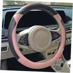 Yunzlan Stylish Cute Cat Steering Wheel Cover For Women Girl,leather Black&pink. Fixed Price $26.48.