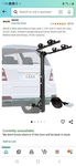 Weize CCA-1005 2 Bike Hitch Mount Rack. Fixed Price $99.99.