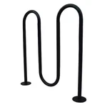 Rack, Black, Steel, 43-1/2 In., 5-BIKE, 45MK39. Fixed Price $123.99.
