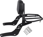 Worldmotop Motorcycle Sissy Bar Backrest Rear Passenger Seat Size:a, Black. Fixed Price $105.99.
