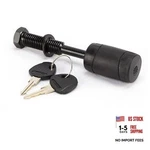 Black 5/8" Diameter Pin 6001 Advantage Threaded Receiver Trailer Hitch Lock. Fixed Price $33.53.
