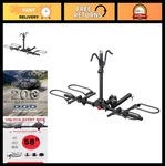 Young Rack Hitch Mount 2-BIKE Platform Car Suv 2-INCH Receiver. Fixed Price $305.99.