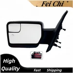 Mirror Left 11-14 Ford F-150 Power Heated With Puddle And Signal Lamp Chrome. Fixed Price $104.80.