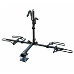 Stromberg Carlson BC-202BA Platform-style 2-BIKE Rack With Bumper Hitch Adapter. Fixed Price $159.07.