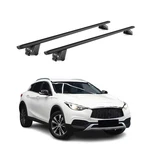 For Infiniti QX30 17-19 Omac G004198 Black Flush-mounted Roof Rails Cross Bars. Fixed Price $99.99.