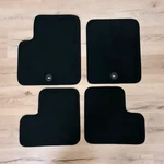 Floor Mats Velour For Jeep Compass Black Carpet Waterproof Auto Liners New. Fixed Price $101.49.