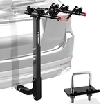 Foldable 3-BIKE Hitch Rack For Cars, Trucks & Suvs Anti-rattle Included. Fixed Price $140.99.