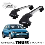 Thule Wingbar Edge Silver Roof Bars For Vw Golf Hatchback MK.7 13-20. Fixed Price $428.66.