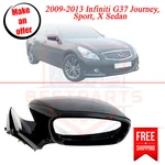 Kool Vue IN24ER Mirror Manual Folding Right Side For Infiniti G37 Sedan. Fixed Price $91.99.