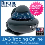 Ritchie Sport X10-M Bracket Mount Compass BOAT/MARINE/4X4/POWERBOATS To 6M. Fixed Price $94.16.