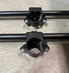 Yakima Roundbar Mounts (1-1/8") For 2" Tubing, Jeep Roof Rack, Trailer, Custom. Fixed Price $53.89.