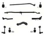 For Wrangler Jk 2018 Ball Joints Tie Rod Arm To Steering Assembly Front 11PC Kt. Fixed Price $347.00.