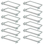 Comonc 15 Pcs 1/4*4-1/2 Trailer Hitch Pin X Inches, Silver. Fixed Price $25.06.