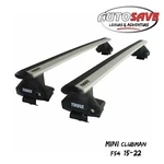 Thule Aluminium Wingbar Evo Silver Roof Bars Set To Fit Clubman F54 15-22. Fixed Price $374.39.