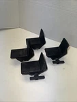 Yakima Loadstop L-shaped Brackets, 8005000. Set Of 4 Free S/h Tested, Works. Fixed Price $59.00.