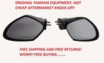 Pair Oem Yamaha VX110 Mirrors Lh Rh 2005-2009 Deluxe Cruiser Factory. Fixed Price $99.95.
