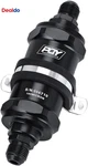 AN10 Inline Fuel Filter E85 Ethanol With 100 Micron Stainless Steel Element. Fixed Price $48.84.