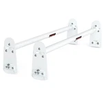 Adjustable 2 Cross Bar Cargo Carrier Van Roof Ladder Rack Steel White. Fixed Price $65.90.