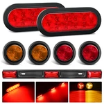 Nilight Led Trailer Kit 6 Inch Oval Stop Turn Tail 2 Round. Fixed Price $38.99.