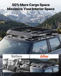 Vevor Roof Rack Cargo Basket, 38 X 5.59 In, Universal Heavy Duty Top. Fixed Price $147.95.