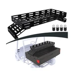 Topown Utv Overbed Cargo With Fully Adjustable Mounting Brackets Accommo.... Fixed Price $192.19.