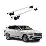 For 2021-2026 Genesis GV80 Roof Racks Luggage Carrier Cross Bars Iron Gray 2PCS. Fixed Price $149.99.