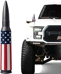 Cal Bullet Antenna Ford, Dodge & Ram F150 F250 F350 American Flag. Fixed Price $25.00.
