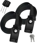 Lockable Tie Down Straps Pack 10 Feet Long Black Lovinouse 2025 Upgraded. Fixed Price $47.95.