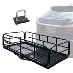 Kairay 500 Lbs Heavy Duty Hitch Mount Cargo Carrier 60" X 24" 14.4" Folding.... Fixed Price $271.48.