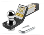50547 Trailer Hitch Mount With 2 Inch Ball And Pin - Fits Receiver. Fixed Price $41.38.