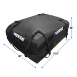 Reese 59007 Waterproof Rooftop Cargo Carrier Bag 22 Cubic Feet 840D Pvc. Fixed Price $80.59.