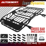 50" Rack W/ Cross Bar Set Cargo Carrier Basket Rooftop Luggage Storage. Fixed Price $139.99.