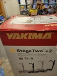 Yakima Stagetwo + Hitch Bike Rack Extension 8002727 Open Box. Fixed Price $250.00.
