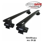 Thule Aluminum Wingbar Evo Black Roof Bars Set Fit Toyota RAV4 MK.5 19-22. Fixed Price $475.72.