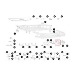 Thule Mounting Plate 859/8591 For Canyon Xt 52558. Fixed Price $18.92.