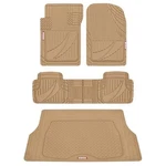 Flextough Heavy Duty Rubber Floor Mats All Weather & Cargo Liner For Beige. Fixed Price $115.00.