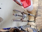 Yamaha 1971 AT1 125 Forks/steering Stem/front Axle. Fixed Price $89.99.
