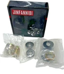Jinfannibi Swingarm Repair Kit Bearing Seal Bolt Lock Nut Cap For Honda AT0066. Fixed Price $32.99.