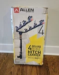 Allen Deluxe Hitch Carrier Bikes Mount With Folding Arms, Model 542RR. Fixed Price $105.00.