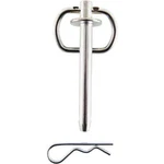 (6)- Arnold 1/2 In. X 5 Handle Hitch Pin, Zinc-plated. Model: HPA-20. Fixed Price $89.99.